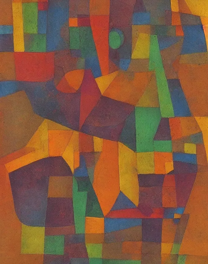 Prompt: hyper detailed industraial & utility by paul klee