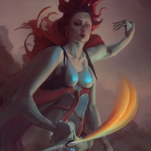 Prompt: Aegis by Peter Mohrbacher