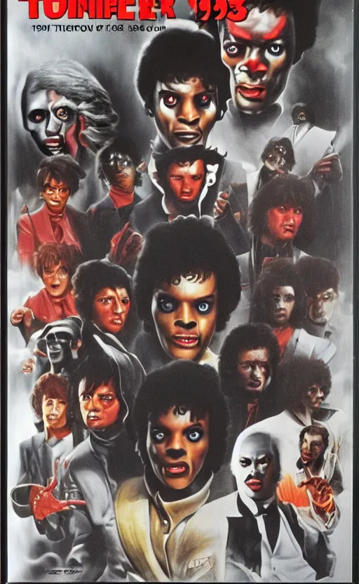 Prompt: thriller 1 9 8 2, 8 k, hdr, high quality, high resolution, lossless quality