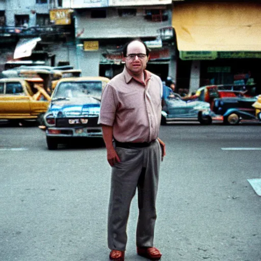 Image similar to george costanza in vietnam, 3 5 mm film photography