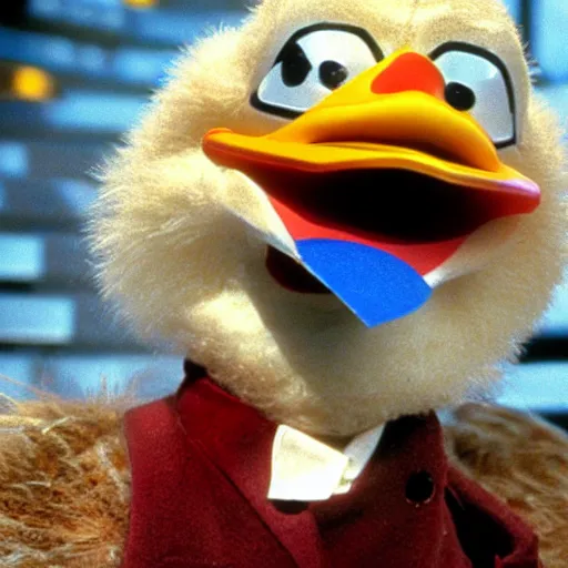 Prompt: howard the duck