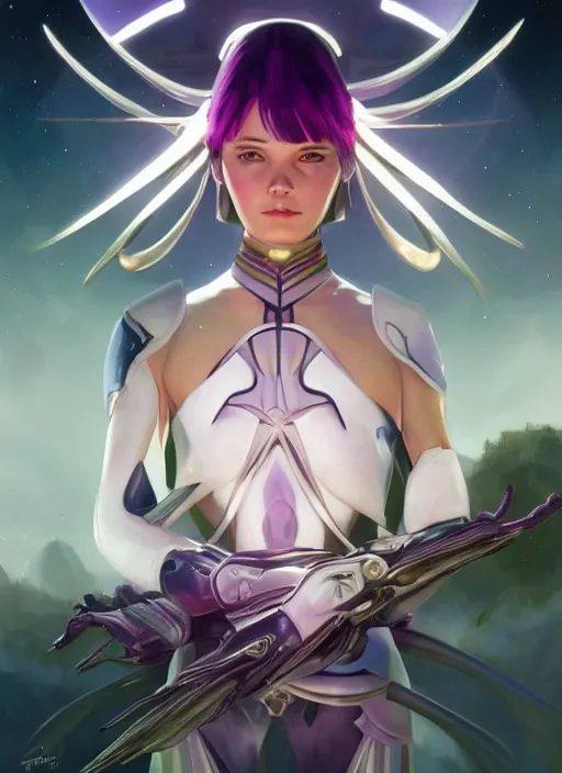 Image similar to symmetry!! portrait of sailor saturn! alien in the style of horizon zero dawn, machine face, intricate, elegant, highly detailed, digital painting, artstation, concept art, smooth, sharp focus, illustration, art by artgerm and greg rutkowski and alphonse mucha, 8 k