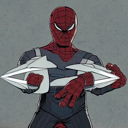 Prompt: new marvel character who specialises in throwing knives