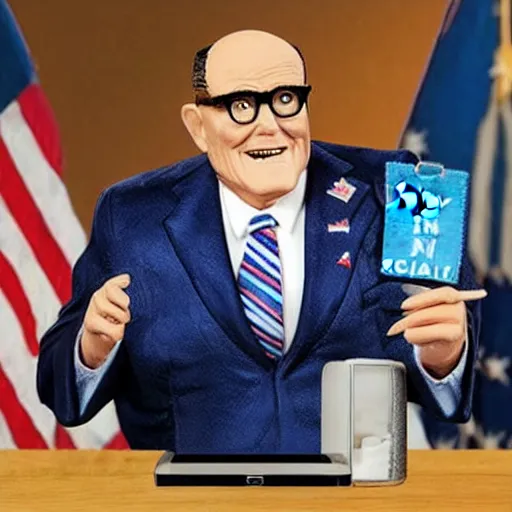 Prompt: Rudy Giuliani funkopop