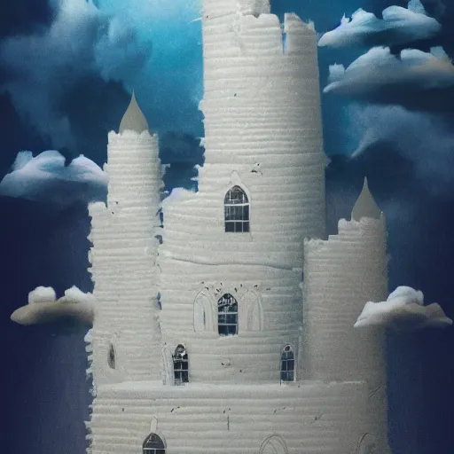 Prompt: cloud castle