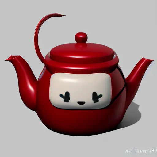 Image similar to fat cat shaped teapot, final fantasy merchandise, highly detailed, octane render, ray tracing, ambient occlusion, trending on artstation, 8 k