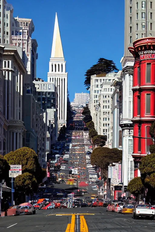 Image similar to Market Street, San Francisco by Klaus Bürgle and Imperial Boy;