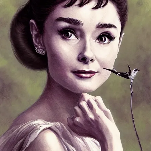 Image similar to audrey hepburn in an epic victorian novel, various backgrounds, intricate, elegant, highly detailed, digital painting, artstation, matte, illustration, art by artgerm, greg rutkowski, loish, rhads, ferdinand knab, makoto shinkai, lois van baarle, ilya kuvshinov, rossdraws, tom bagshaw