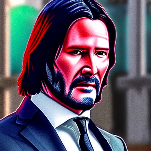 Image similar to John wick in indian outfit, hyperrealistic, photorealistic, 8k,