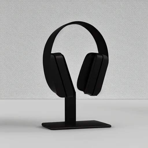 Prompt: wireless headphone stand, futuristic, techno, cyberpunk, product design, render, cute, swag, geometric, fun, iconic