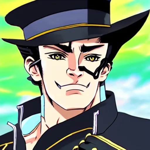 AI Art: Jotaro Kujo P5 by @JoJo Enjoyer