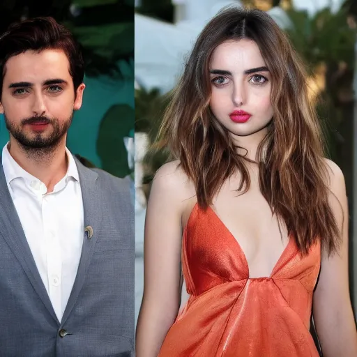 Image similar to ana de armas flirting with the camera,