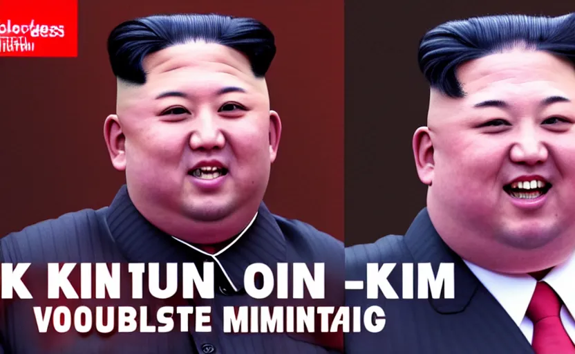 Image similar to kim jong - un snl monologue, volumetric lighting, 8 k resolution