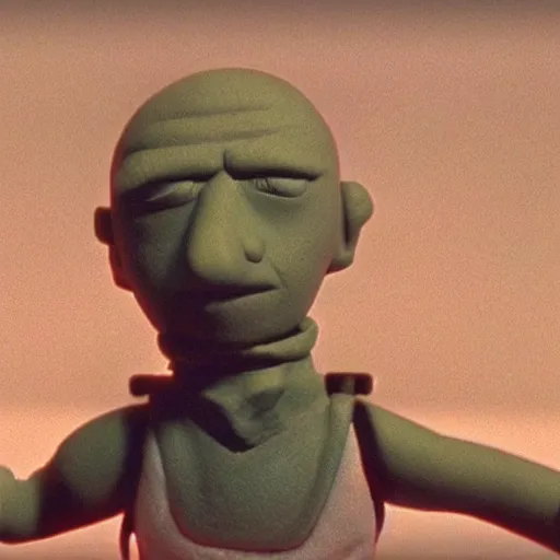 Prompt: star wars claymation