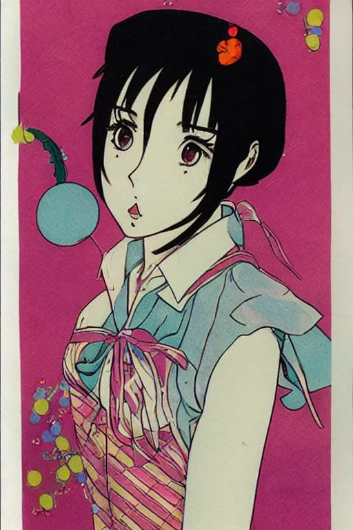 Image similar to 1970s shoujo manga girl by Riyoko Ikeda, takemiya keiko