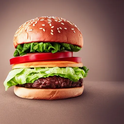 Image similar to hamburger crushed!!! by fist!!!, smashed buns, commercial photography