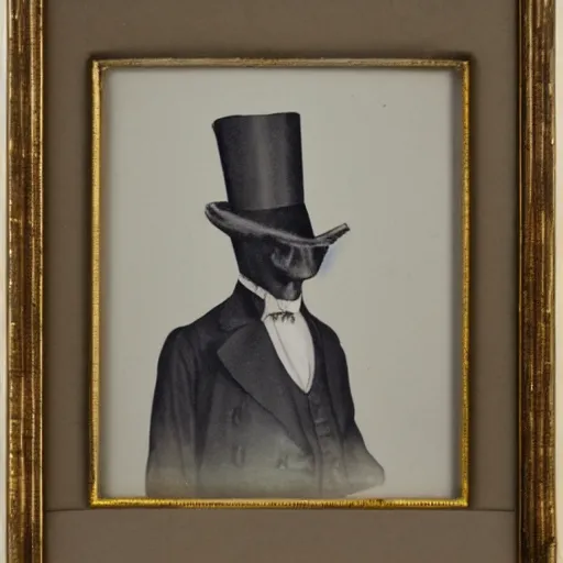 Image similar to a horse in a top hat, highly detailed