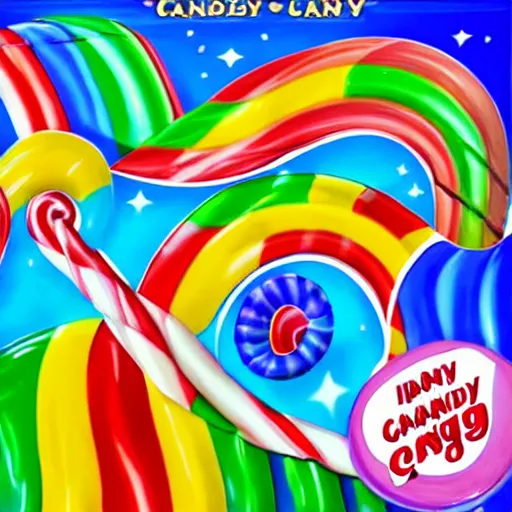 Prompt: candy land