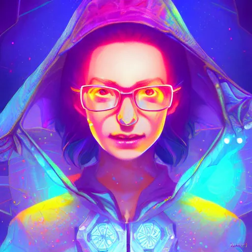 Image similar to skill magic geek inside matrix deepdream radiating a glowing aura stuff loot legends stylized digital illustration video game icon artstation lois van baarle, ilya kuvshinov, rossdraws,