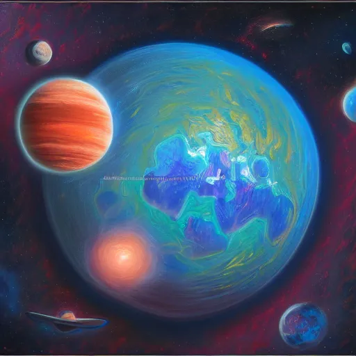 Image similar to anatomy of a planet, oil painting, ultradetailed, artstation, ultradetailed, digital painting, ultradetailed