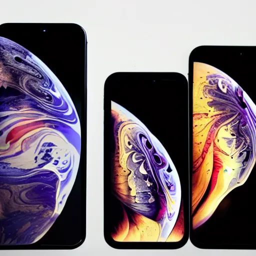 Image similar to new Iphone 14XL is huge - 12 Inch screen with no Bezel, shown in a normal person's hands