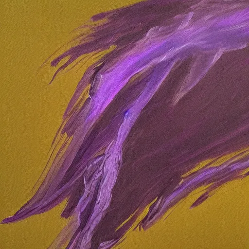 Image similar to a painting of a purple tornado in the style of leonardo da vinci