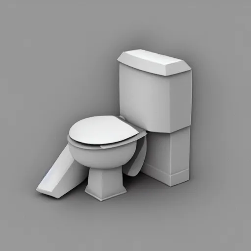 Image similar to poop, low - poly 3 d model, rendered in octane, ambient occlusion