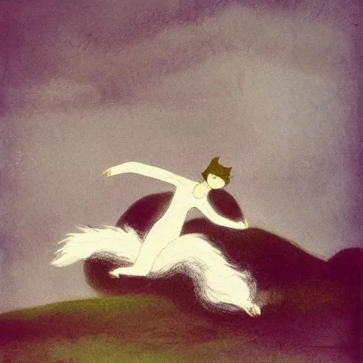 Image similar to limbo, wind kissed ( ( ( ( picture ) ) ) ), ashes, wild things, lament, by maurice sendak,