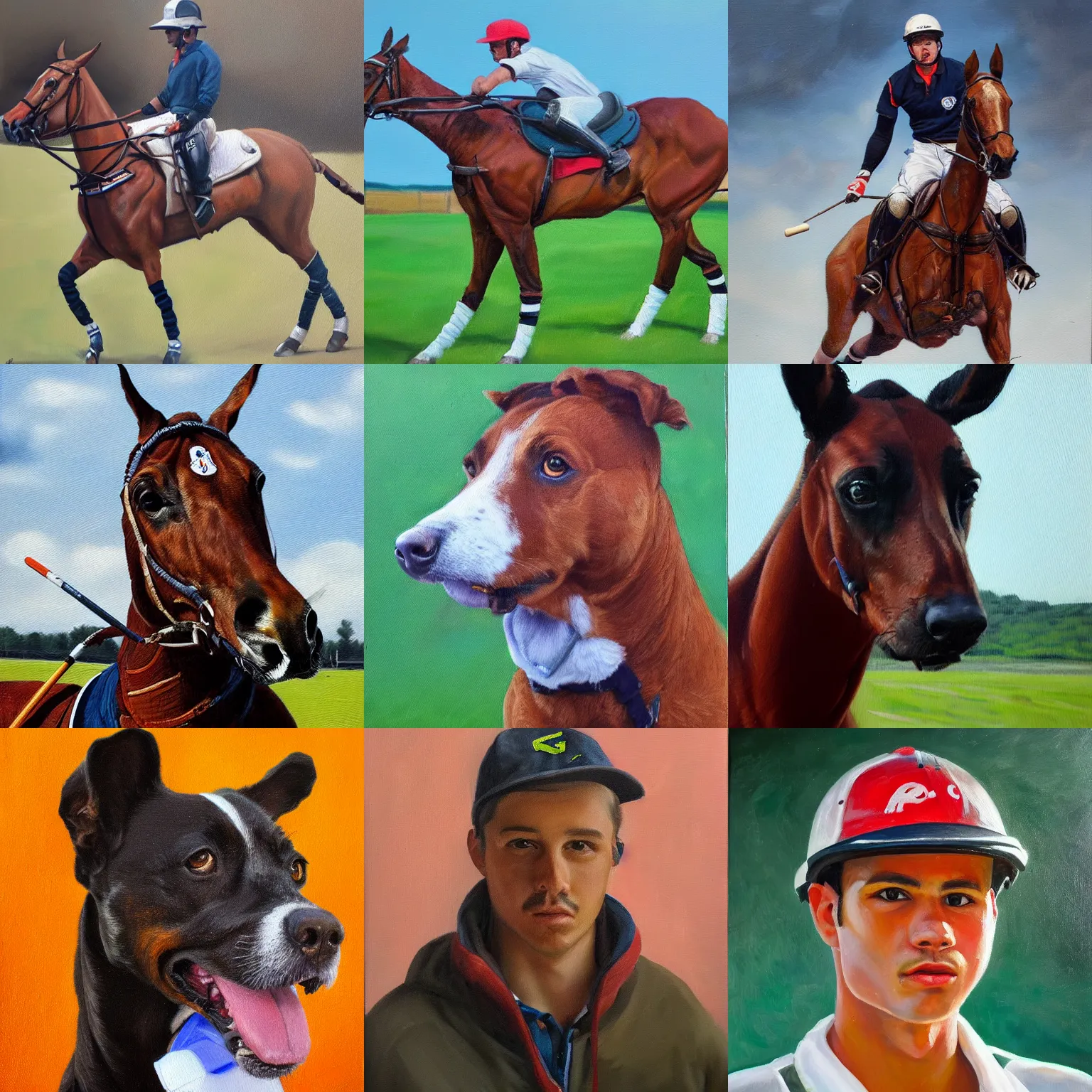 realistic oil painting of polo g Stable Diffusion OpenArt