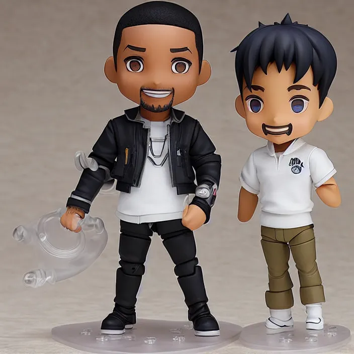 Image similar to will smith, an anime nendoroid of will smith, figurine, detailed product photo