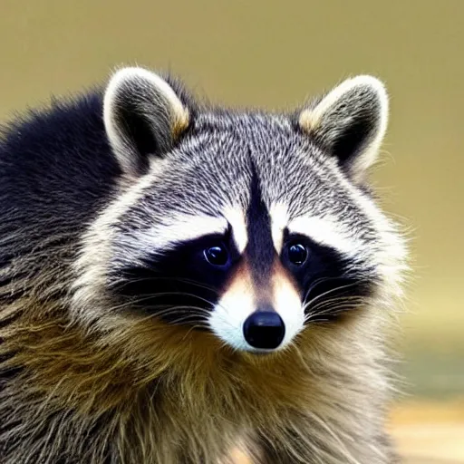 Image similar to Golden Retreiver Raccoon hybrid