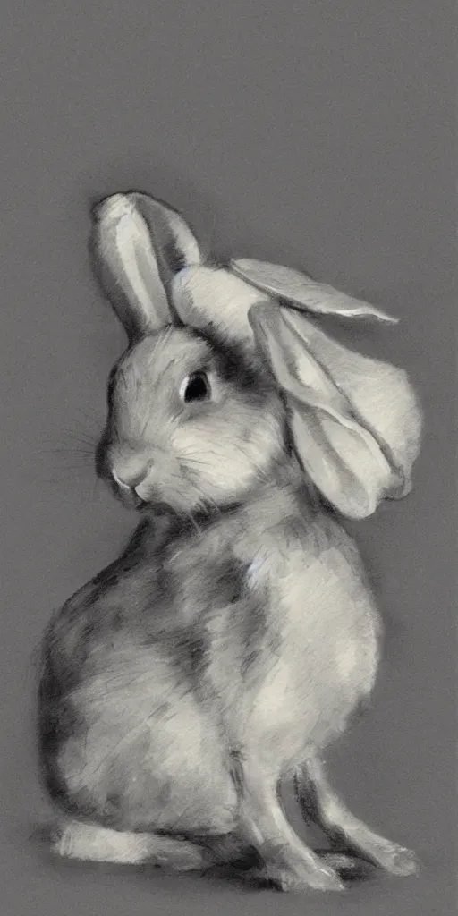 Prompt: a rabbit in the style of anders zorn