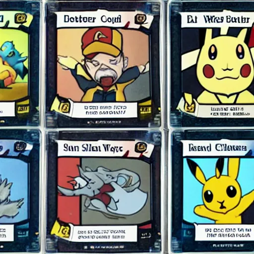 Image similar to walter white pokemon trading card