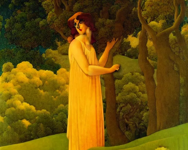 Image similar to maxfield parrish