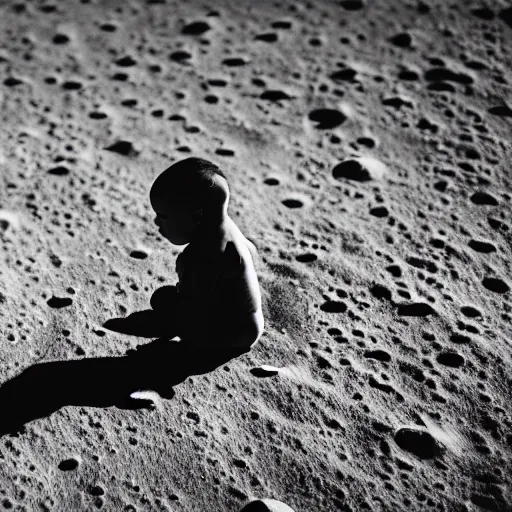 Image similar to an infant child crawling on the surface of the moon, 🌕, baby, human, crawl, canon eos r 3, f / 1. 4, iso 2 0 0, 1 / 1 6 0 s, 8 k, raw, unedited, symmetrical balance, wide angle