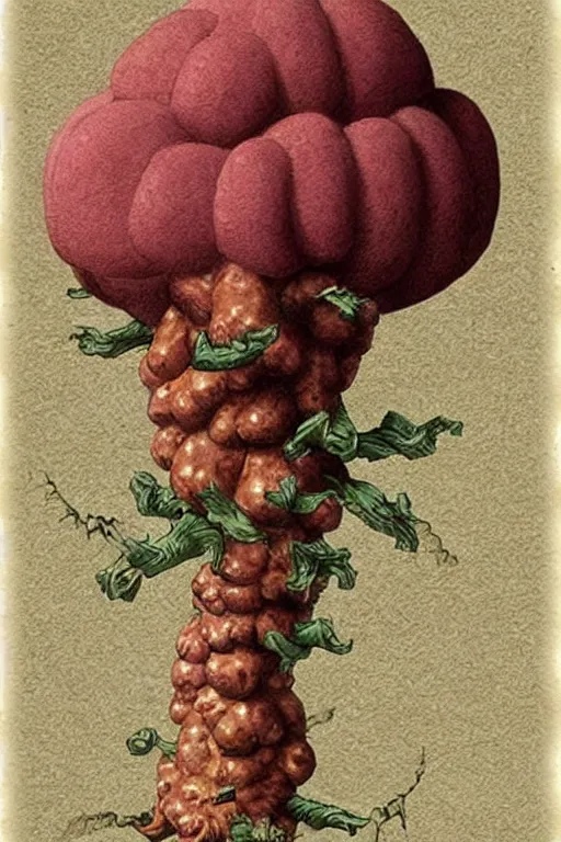 Image similar to plumbus, Prehistoric