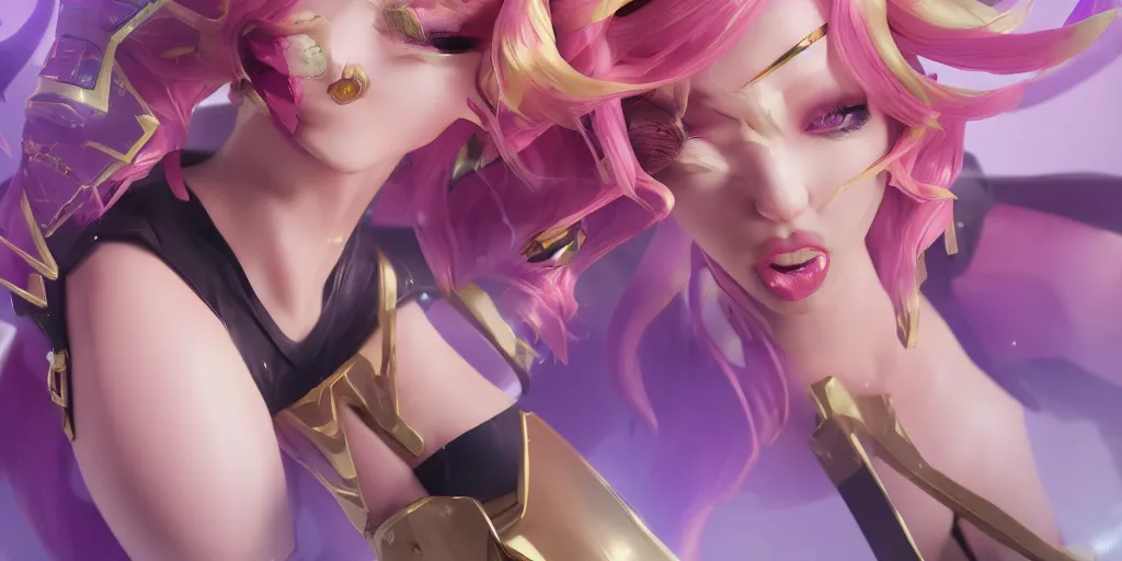 ArtStation - K/DA CODE:PINK Kaisa (fan project)