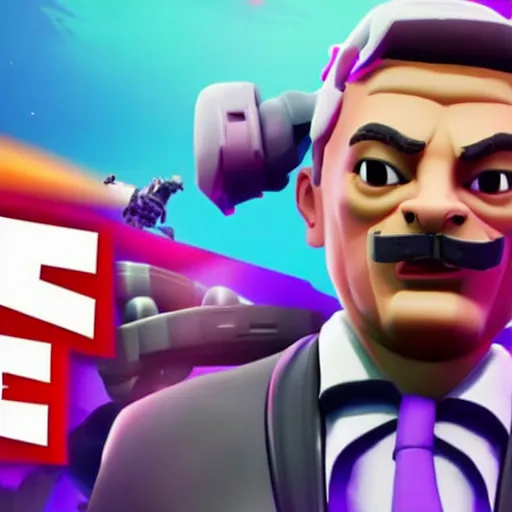 Image similar to Viktor Orban in Fortnite doing the Floss