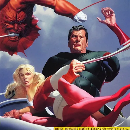 Prompt: artwork by alex ross