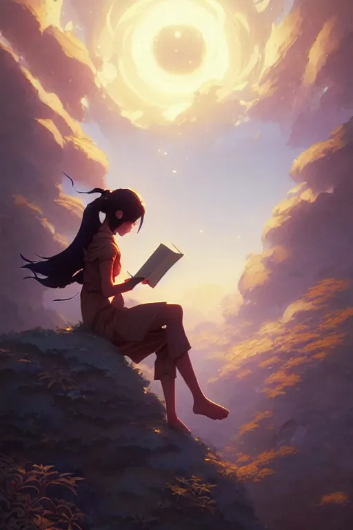 Prompt: highly detailed portrait of beautiful girl reading a book in avatar, dynamic pose, stephen bliss, unreal engine, fantasy art by greg rutkowski, loish, rhads, ferdinand knab, makoto shinkai and lois van baarle, ilya kuvshinov, rossdraws, tom bagshaw, global illumination, radiant light, detailed and intricate environment