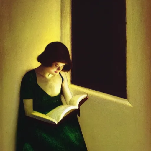 Image similar to close up of a girl with a book, film still by edward hopper, by gottfried helnwein, by klimt, art noveau, highly detailed, strong lights, liminal, eerie, bright pastel colors,