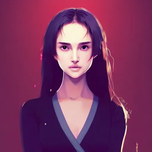 Image similar to a beautiful young japanese natalie portman alluring instagram model in crop top, by guweiz and wlop and ilya kuvshinov and artgerm, symmetrical eyes, aesthetic, gorgeous, stunning, alluring, attractive, artstation, deviantart, pinterest, digital art