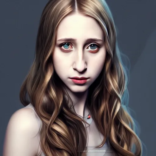 Image similar to in the style of halim ghodbane, artgerm, beautiful taissa farmiga, elegant pose, middle shot waist up, steampunk full color range, symmetrical face symmetrical eyes, cinematic lighting, detailed realistic eyes, short neck, insanely detailed and intricate elegant