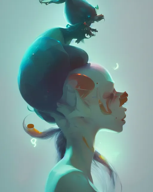 Prompt: toxicity, digital painting by peter mohrbacher, ilya kuvshinov, victo ngai, ryohei hase, global illumination, sharp focus, artstation, masterpiece