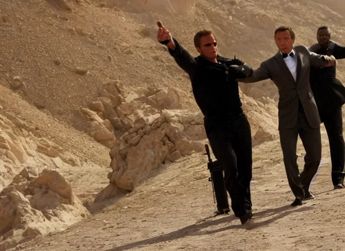 Image similar to scene from the 2 0 0 8 james bond film quantum of solace