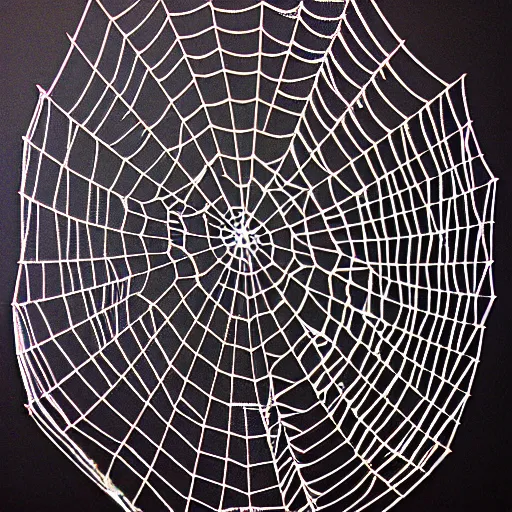 Image similar to spider dream catcher web