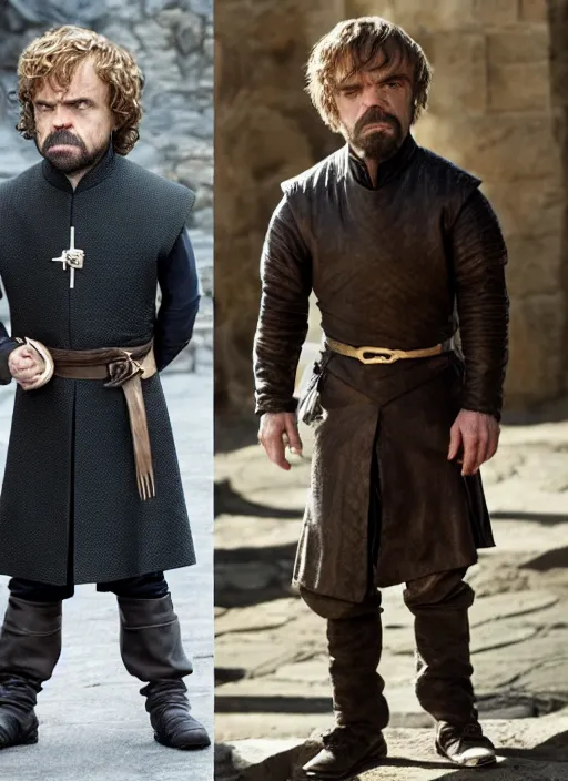 Image similar to tyrion lannister is taller than everyone