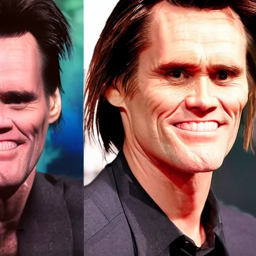 Image similar to jim carrey melting