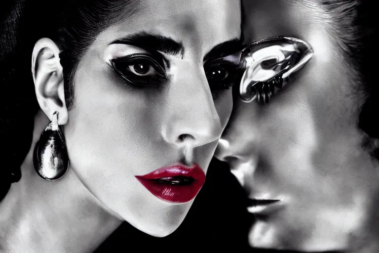 Prompt: lady gaga by steven klein, highly realistic. high resolution. highly detailed. dramatic. 8 k. 4 k.