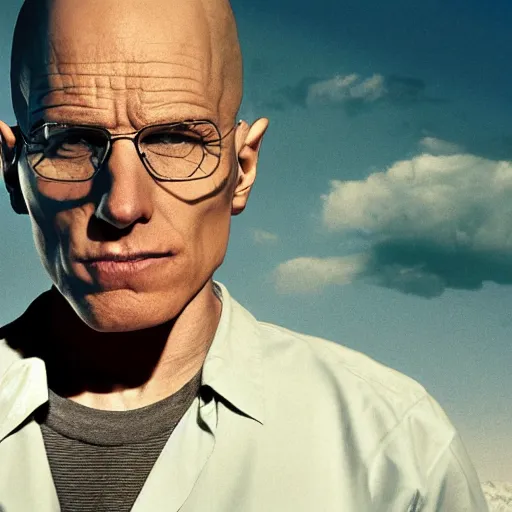 Image similar to Live Action Still of Jerma in Breaking Bad, real life, hyperrealistic, ultra realistic, realistic, highly detailed, epic, HD quality, 8k resolution, body and headshot, film still